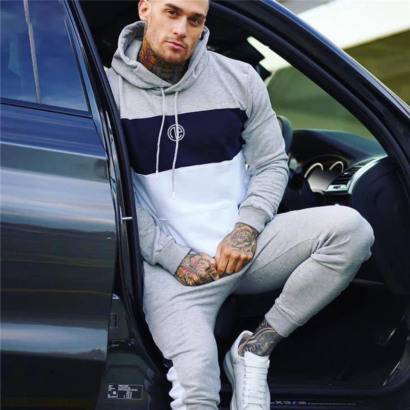 Contrast Panel  Track Suit