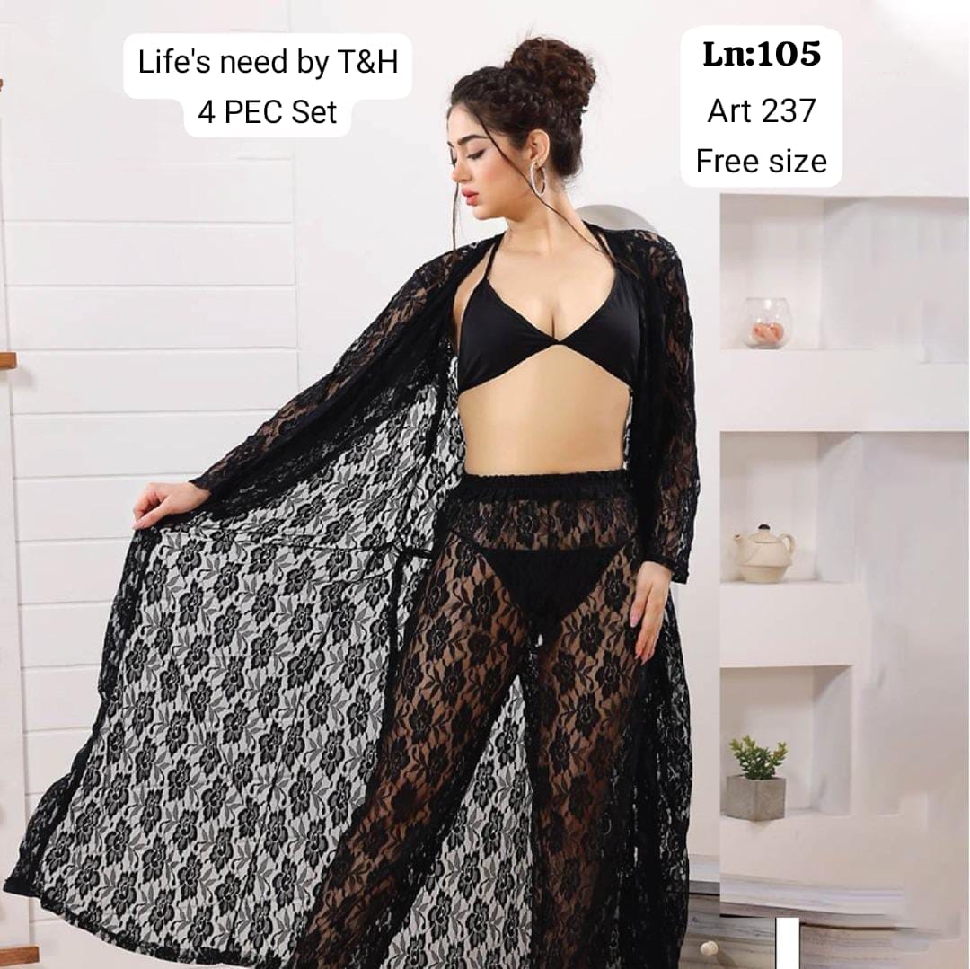 4 PEC BIRDAL NIGHT SUIT