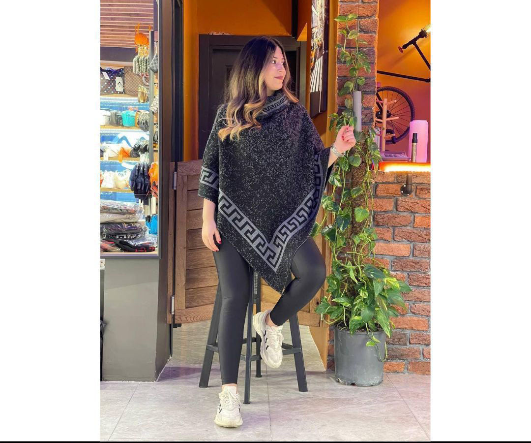 Women's L-V shawl