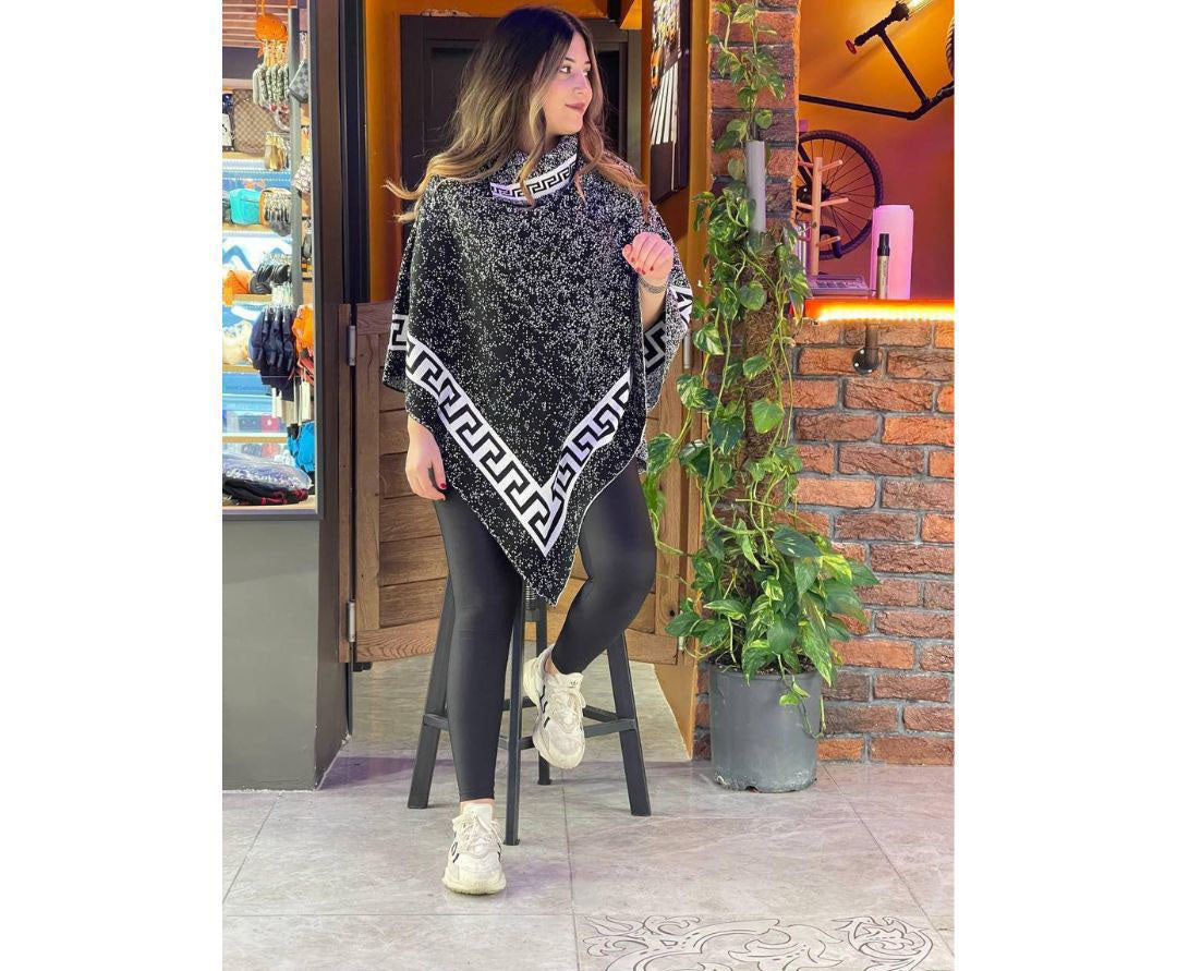 Women's L-V shawl
