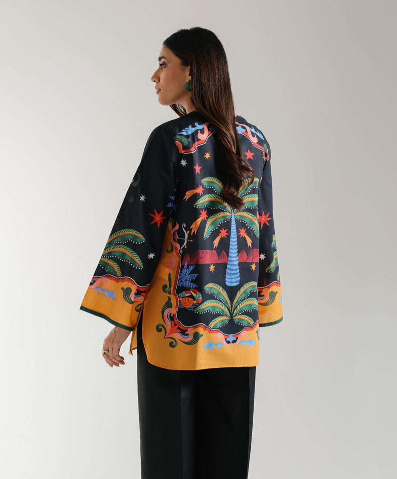 Digital Ethnic Design Printed Only Top