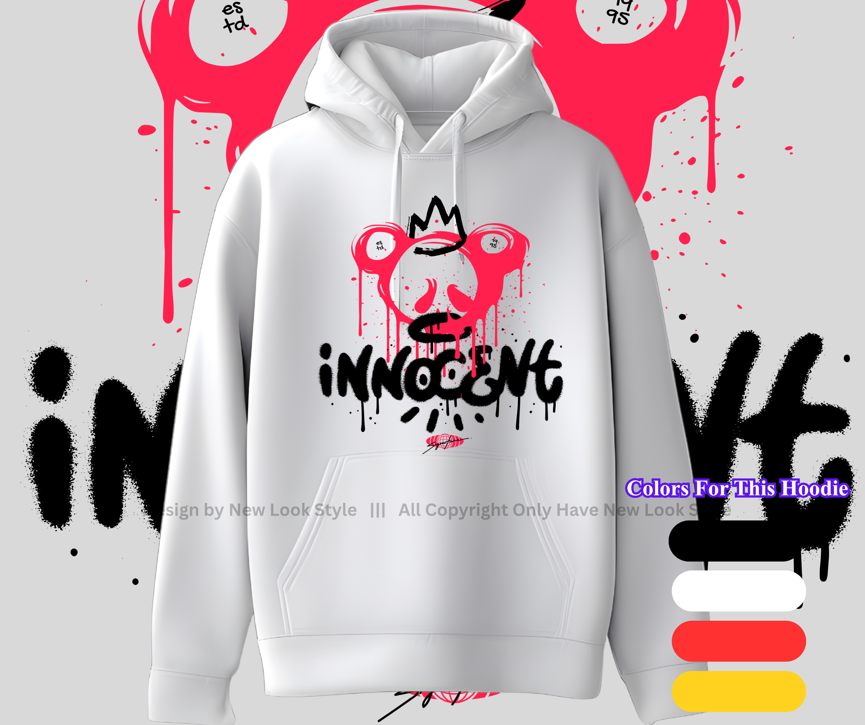 Innocent Printed Hoodie