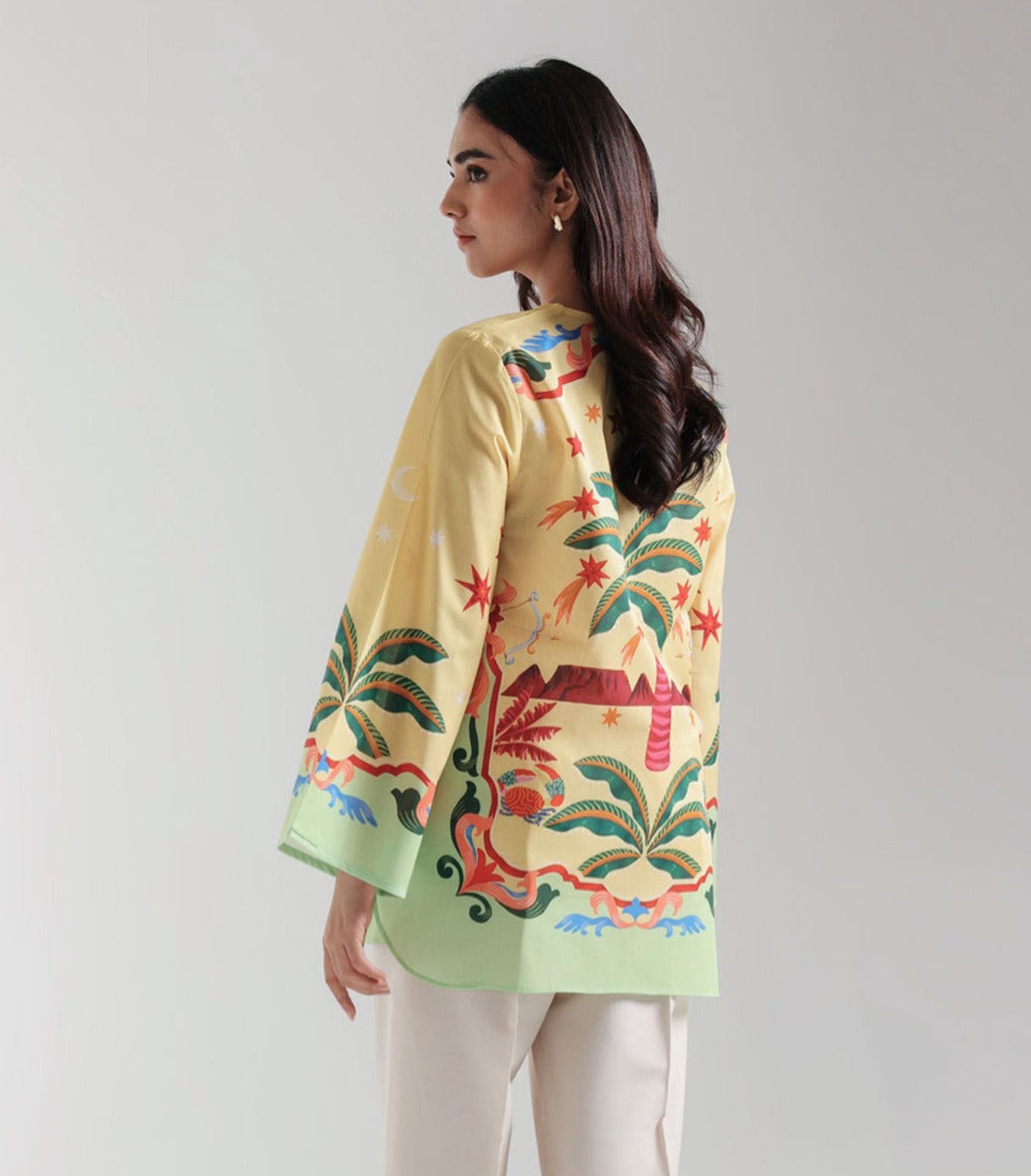 Digital Ethnic Design Printed Only Top