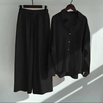 Button Down Shirt Co-ord Set