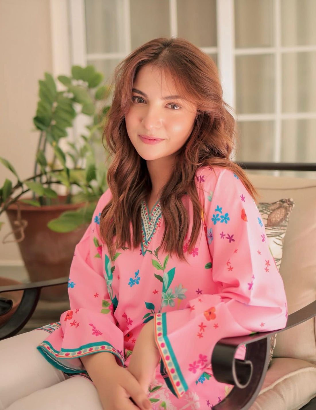 Multi Flower`s 2Pc Suit