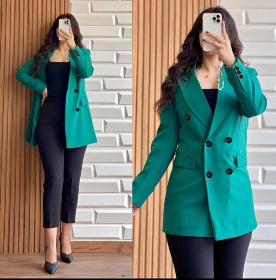 Casual Blazer Double Button top Coat