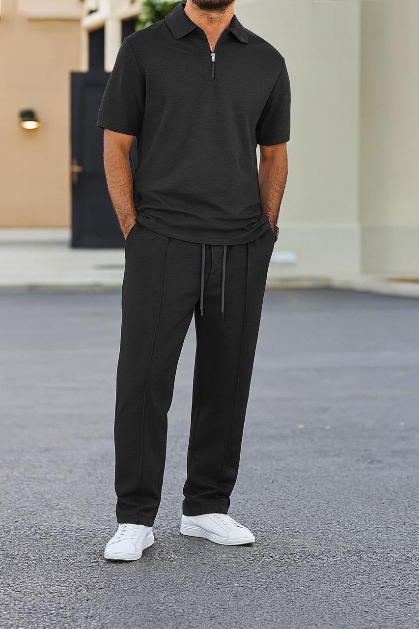 Zip Style Trouser Stripe Tracksuit