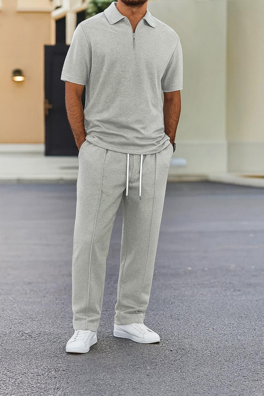 Zip Style Trouser Stripe Tracksuit