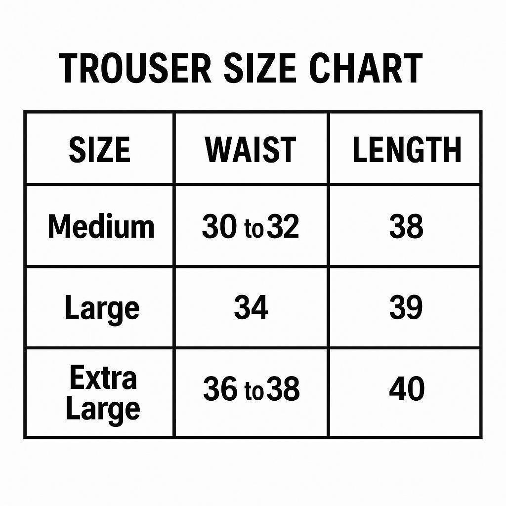 Side panel Cargo pocket Trouser