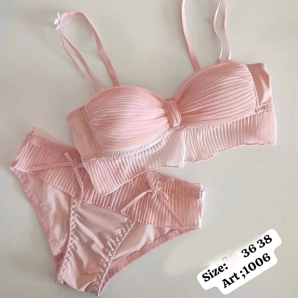 BUTTERFLY BRIDAL BRA PENTY SET