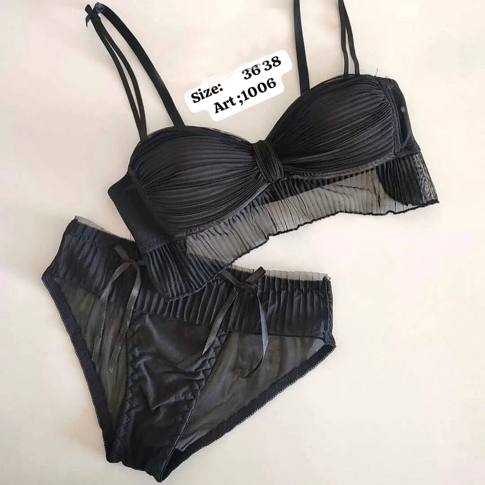 BUTTERFLY BRIDAL BRA PENTY SET