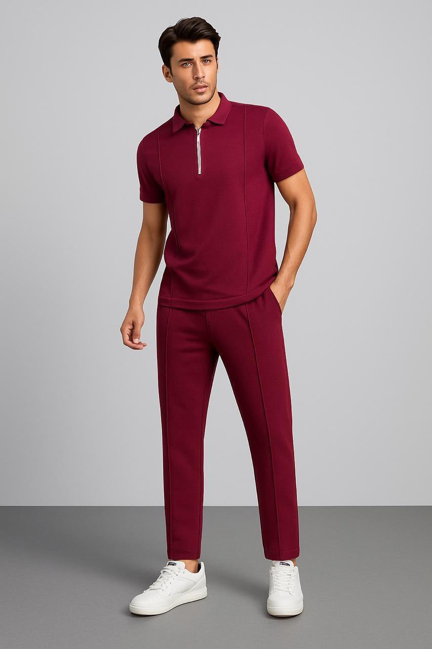 Zip Style Trouser Stripe  Tracksuit