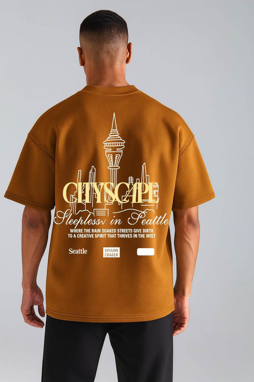 Chase  Printed drop shoulder