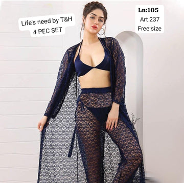 4 PEC BIRDAL NIGHT SUIT