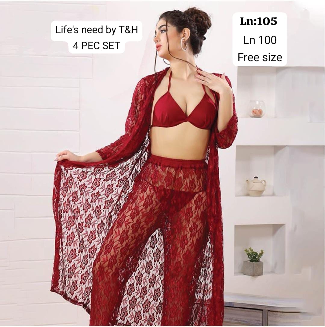 4 PEC BIRDAL NIGHT SUIT