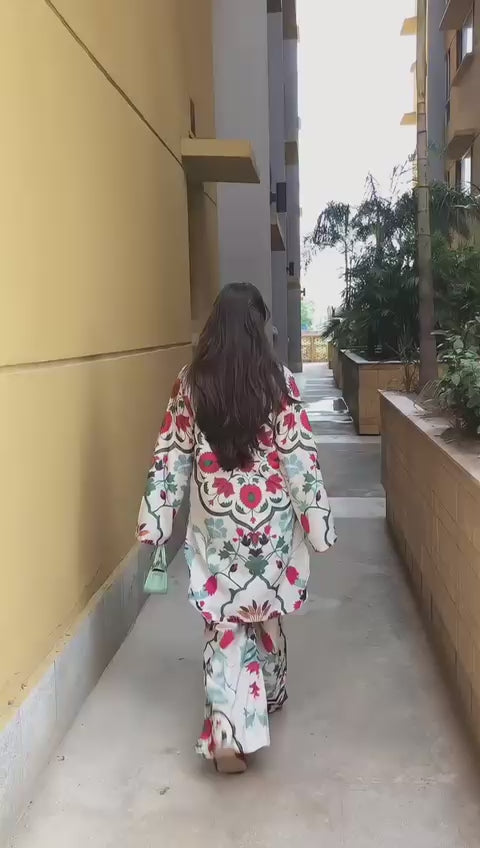 Digital Printed Cord Set 2pc