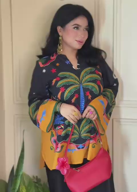 Digital Ethnic Design Printed Only Top